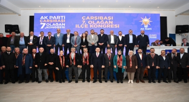 AK Parti'nin Şalpazarı ve Çarşıbaşı ilçe kongreleri yapıldı