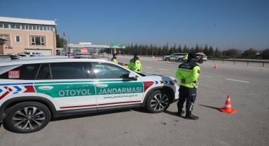 Anadolu Otoyolu'nun Bolu kesiminde trafik denetimi yapıldı