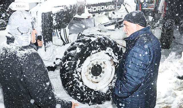 Canik'te Karla Etkin Mücadele 