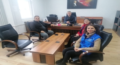 Cide Gençlik ve Spor İlçe Müdürlüğü ekipleri kurumları ziyaret etti