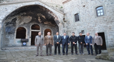 Çinli gazeteciler Trabzon'un tarihi ve kültürel mekanlarını ziyaret etti