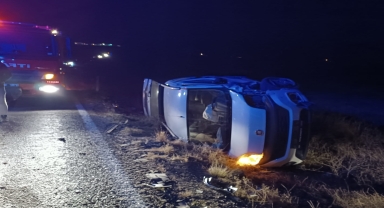 Çorum'da otomobille hafif ticari aracın çarpışması sonucu 7 kişi yaralandı