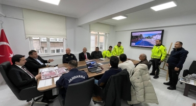 Devrek'te Trafik Komisyonu Toplantısı yapıldı