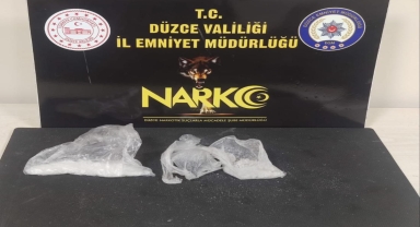 Düzce'de uyuşturucu operasyonunda 2 şüpheli tutuklandı