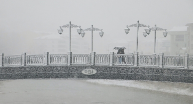 Giresun, Ordu ve Bayburt'ta soğuk hava ve kar etkili oluyor
