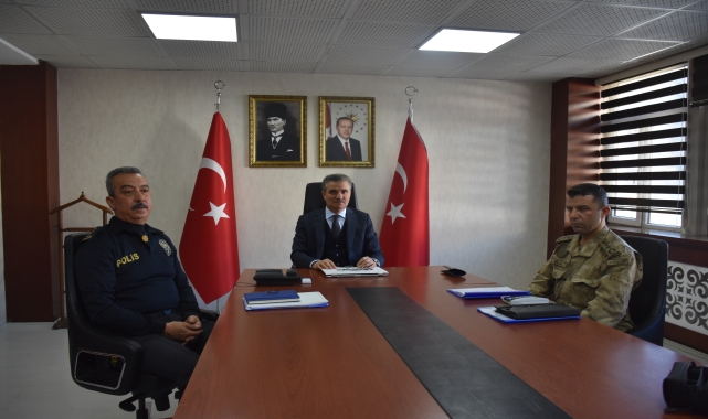 Gümüşhane'de güvenlik bilgilendirme toplantısı yapıldı