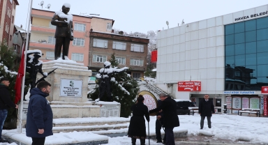 Havza ve Vezirköprü'de 24 Kasım Öğretmenler Günü kutlandı