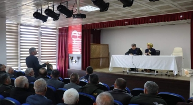 Küre'de Muhtarlar Toplantısı yapıldı