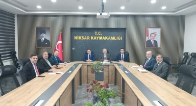 Niksar'da eğitime destek platformu toplantısı yapıldı