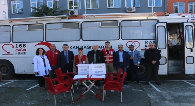 Of'ta kan bağışı kampanyası düzenlendi