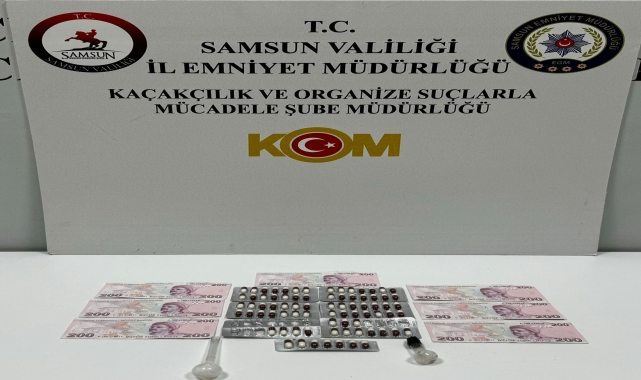 Samsun'da piyasaya sahte para sürmek isteyen 2 zanlı yakalandı