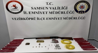 Samsun'da tarihi eser kaçakçılığı operasyonunda 1 kişi yakalandı