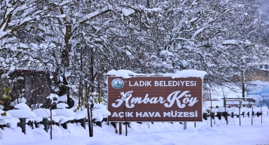 Samsun'daki Ambarköy, ziyaretçilerini