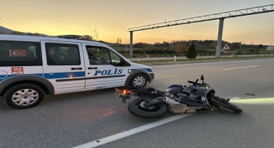 Sinop'ta motosikletin çarptığı yaya hayatını kaybetti
