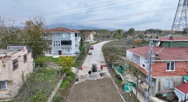 Terme'de ulaşım ağını geliştirme çalışmaları sürüyor
