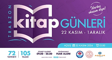 TRABZON KİTAP GÜNLERİ BAŞLIYOR