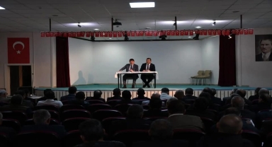 Alaçam'da muhtarlar toplantısı yapıldı