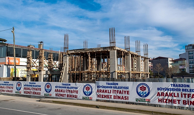 ARAKLI VE ÇARŞIBAŞI İTFAİYE BİNALARINA KAVUŞACAK 