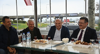 BAŞKAN GENÇ ŞOFÖR ESNAFINI DİNLEDİ