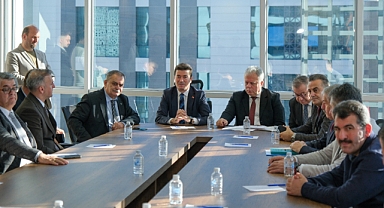 Başkan Kaya, sendika temsilcileri ve işçilerle bir araya geldi