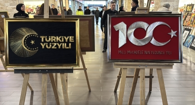 Bolu'da tutuklu ve hükümlülerin eserleri sergilendi