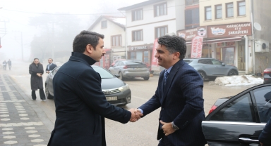 Bolu Valisi Aydın'dan Mudurnu'ya ziyaret