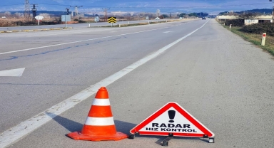 Boyabat'ta radarla trafik denetimleri artırıldı