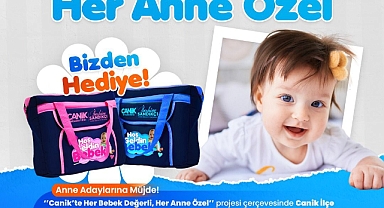 Canik Belediyesi'nden Anne Adaylarına Bebek Destek Paketi
