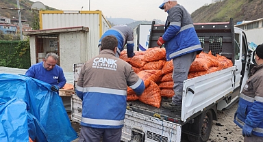 Canik Belediyesi'nden Isınma Desteği