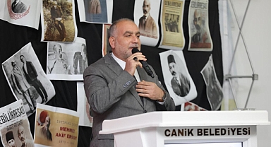 Canik'te İstiklal Şairi Mehmet Akif Ersoy'a Vefa