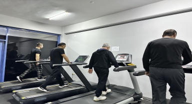 Düzce'de muhtarlar sporla zinde kalıyor