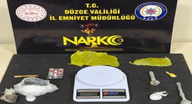 Düzce'de uyuşturucu operasyonunda 2 kişi tutuklandı