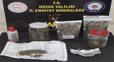 Düzce'de uyuşturucu operasyonunda 3 zanlı tutuklandı