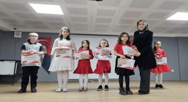Espiye'de İstiklal Marşı'nı Güzel Okuma Yarışması düzenlendi