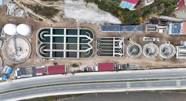 Giresun'da atık su arıtma tesisinde test aşamasına geçildi