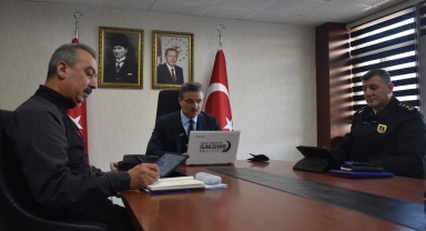 Gümüşhane'de güvenlik bilgilendirme toplantısı yapıldı