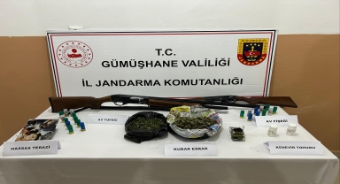 Gümüşhane'deki uyuşturucu operasyonunda 1 zanlı tutuklandı