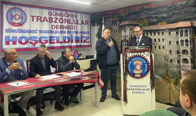GÜNGÖREN'DE TRABZONLULAR DERNEĞİ İBRAHİM YILMAZ İLE DEVAM EDİYOR