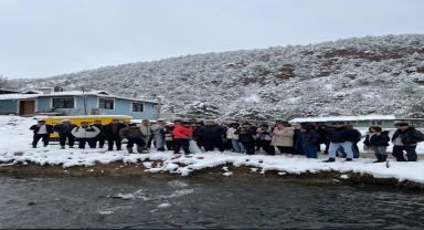 İhsangazi Meslek Yüksekokulu öğrencileri, Çankırı'da balık işletmesini gezdi