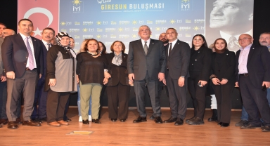 İYİ Parti Genel Başkanı Dervişoğlu, Giresun'da partisinin üye katılım töreninde konuştu: