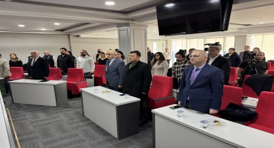 Karabük Gazeteciler ve İletişim Derneği Başkanlığı'na Çetinkaya seçildi
