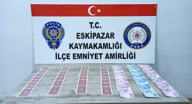 Karabük'te kumar oynayan 4 kişiye 25 bin 700 lira ceza uygulandı