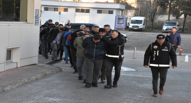 Ordu merkezli 14 ilde düzenlenen organize suç örgütü operasyonunda 24 kişi tutuklandı