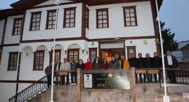 SAMDEF yönetiminden Havza Atatürk Evi'ne ziyaret