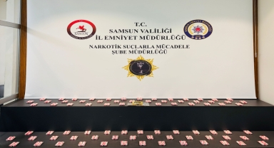 Samsun'da 2 bin 263 sentetik ecza hapı ele geçirildi, 2 zanlı yakalandı