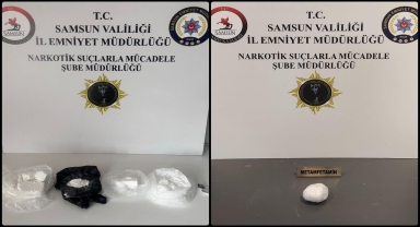 Samsun'da düzenlenen uyuşturucu operasyonunda 5 zanlı yakalandı