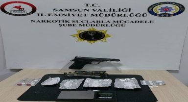 Samsun'da uyuşturucu operasyonunda 5 şüpheli yakalandı