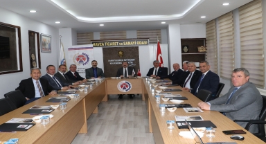 Samsun Oda ve Borsalar Yönetim Kurulu Başkanları Müşterek Toplantısı Havza'da yapıldı