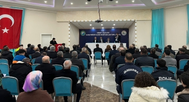 Saraydüzü'nde Muhtarlar Toplantısı yapıldı