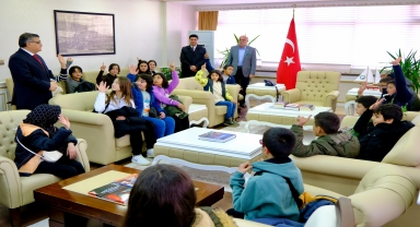 Sinop'ta öğrenciler